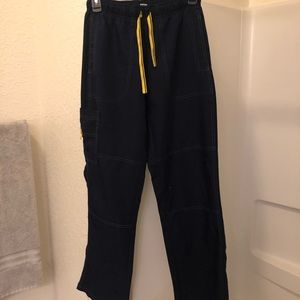 Wonderwink four stretch navy scrub pants